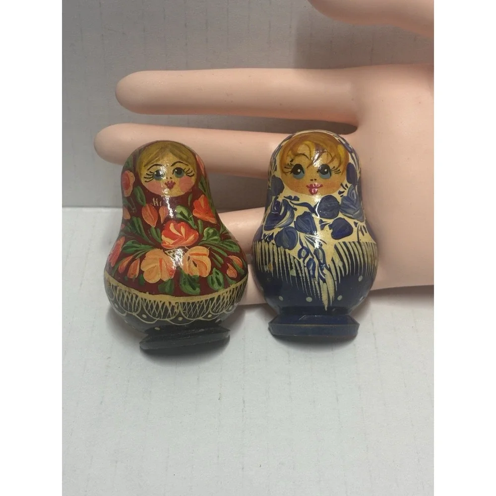Russian Nesting Doll Look Refrigerator Magnet 2.5